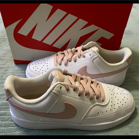Nike Women's Court Vision Low Shoes - Picture 1 of 5